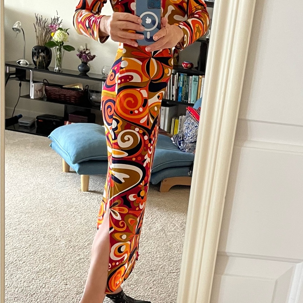 Zara maxi dress size M